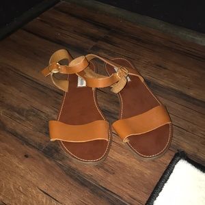 Brown sandals